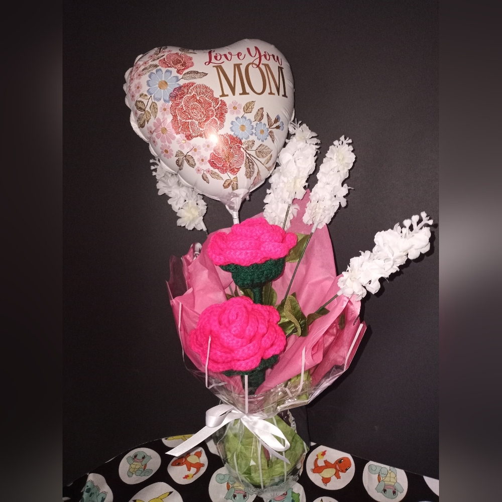 HANDMADE CROCHET FLOWERS